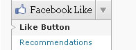 Fafacebook Like Button　プラグイン